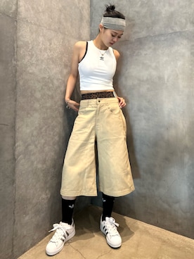 「スーパースター」｜ORさん（レディース・162cm）の夏コーディネート