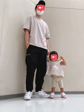 「MONCLER（モンクレール）のアイテム（帽子）」を使った、キノコギライさん（メンズ・180cm）の秋コーディネート