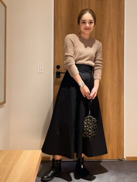 「PRADA（プラダ）のアイテム」を使った、kawashima_164cmさん（レディース・164cm）の秋コーディネート