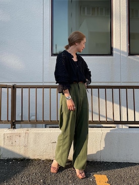 「miista（ミスタ）のアイテム」を使った、kawashima_164cmさん（レディース・164cm）の春コーディネート