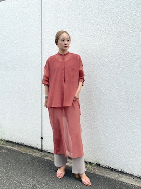 kawashima_164cmさん(レディース・164cm)の夏コーディネート