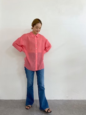 kawashima_164cmさん（レディース・164cm）の夏コーディネート