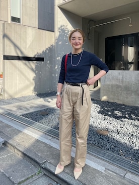 kawashima_164cmさん（レディース・164cm）の春コーディネート