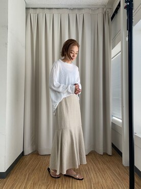 kawashima_164cmさん（レディース・164cm）の夏コーディネート