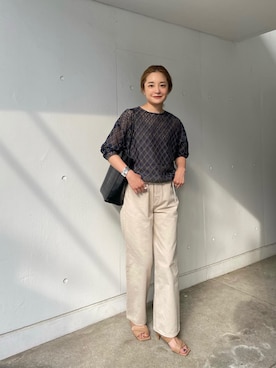 kawashima_164cmさん（レディース・164cm）の春コーディネート