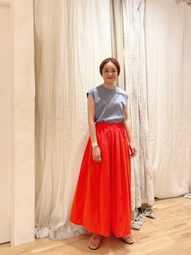 kawashima_164cmさん（レディース・164cm）の夏コーディネート