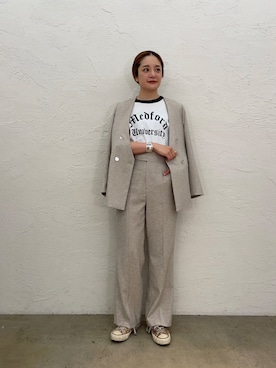 kawashima_164cmさん（レディース・164cm）の冬コーディネート