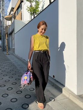 kawashima_164cmさん（レディース・164cm）の夏コーディネート