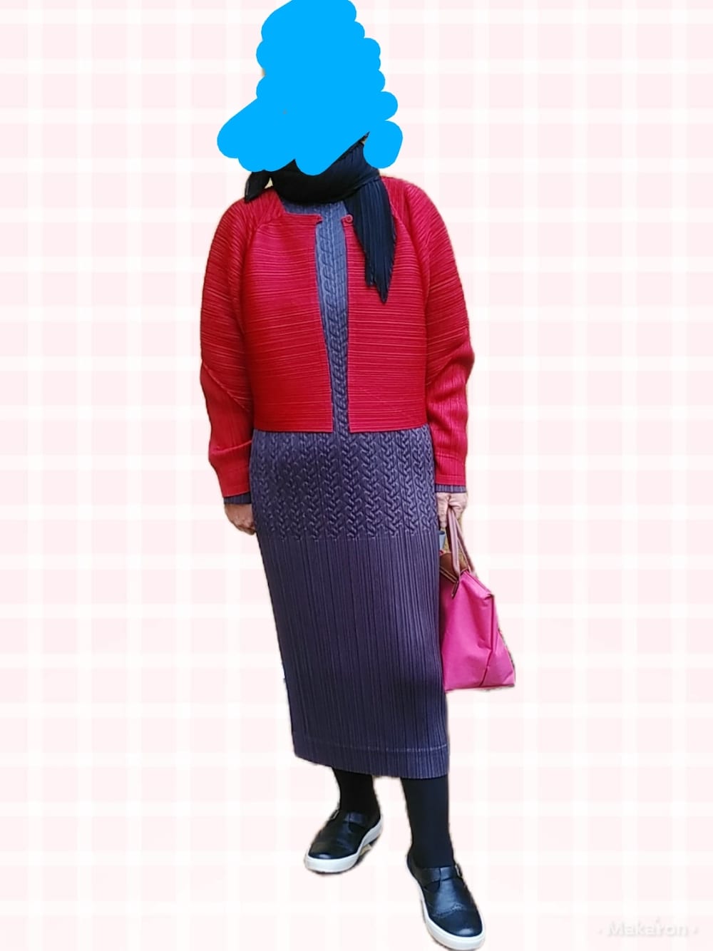 ritz58｜PLEATS PLEASEのカーディガン/ボレロを使ったコーディネート