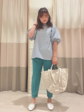 🌷○° おまゆさん（レディース・163cm）の夏コーディネート