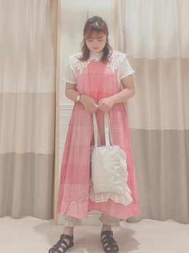 🌷○° おまゆさん（レディース・163cm）の夏コーディネート