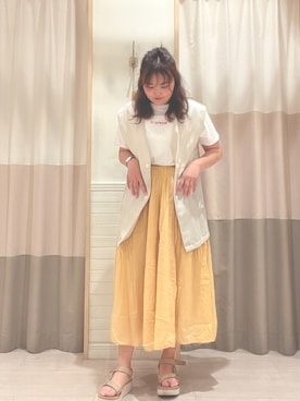 🌷○° おまゆさん（レディース・163cm）の夏コーディネート