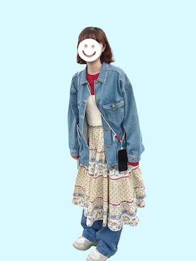 「AMERICAN RAG CIE（アメリカンラグシー）のアイテム」を使った、milkoさん（レディース・163cm）の春コーディネート