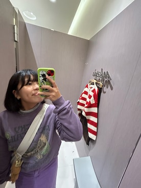 「cotton on（コットンオン）のアイテム」を使った、whyauさん（レディース・153cm）の冬コーディネート