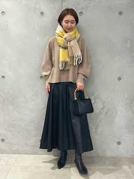 MOEさん（レディース・164cm）の冬コーディネート