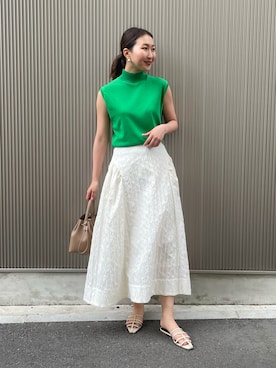 MOEさん（レディース・163cm）の春コーディネート