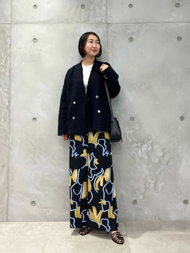 辺見えみりさんコラボ】OUTERSUNSET×ROPE' ツイードジャケットを使った