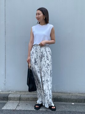 MOEさん（レディース・163cm）の夏コーディネート