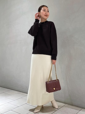 MOEさん(レディース・163cm)の冬コーディネート