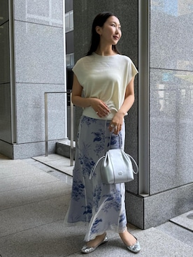 MOEさん（レディース・163cm）の春コーディネート