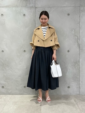 「ROPE'（ロペ）のアイテム」を使った、MOEさん（レディース・163cm）の冬コーディネート