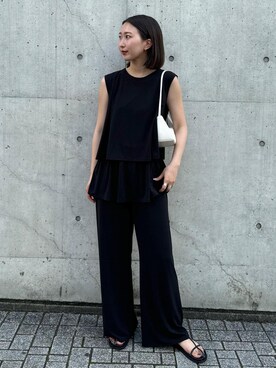 MOEさん（レディース・163cm）の夏コーディネート