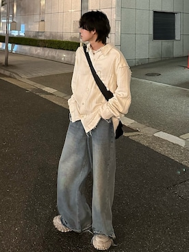 「SURGERY（サージェリー）のアイテム」を使った、ゆーすけ。さん（メンズ・176cm）の秋コーディネート