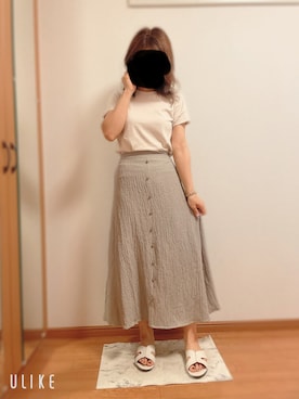 「アベイル」｜「アイテム（セットアップ）」を使った、khao153さん（レディース・153cm）の夏コーディネート