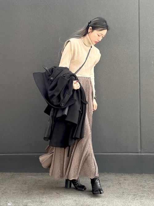 WILLFULLY（ウィルフリー）の「tent toggle jersey melton
