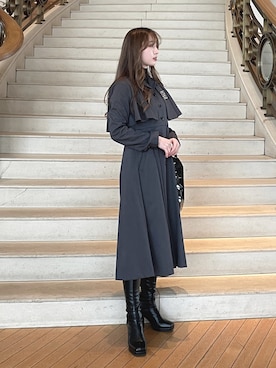 yamamyさん(レディース・158cm)の冬コーディネート