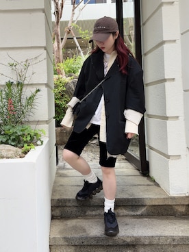 「JOSE MOON（ジョゼムーン）のアイテム」を使った、yamamyさん（レディース・158cm）の春コーディネート