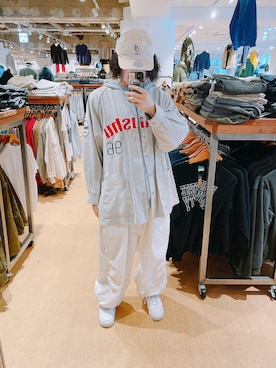 「春服デビュー宣言」｜「アイテム（ジャージ）」を使った、三野宮 広展さん（メンズ・176cm）の春コーディネート