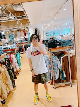 「ビリオネア・ボーイズ・クラブ(Billionaire Boys Club)」｜三野宮 広展さん（メンズ・176cm）の夏コーディネート