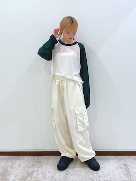 CHIE KURAKAMIさん（レディース・148cm）の夏コーディネート