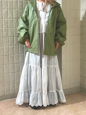 CHIE KURAKAMIさん（レディース・148cm）の冬コーディネート