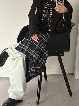 「アイテム（ドレスシューズ）」を使った、RENAさん（レディース・150cm）の秋コーディネート