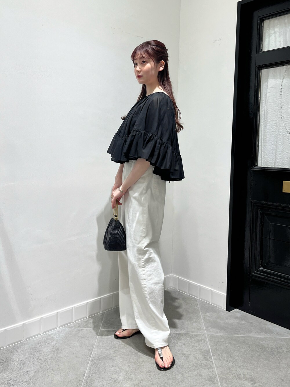 IENA イエナ ViaMail Bag ラウンドバッグ ヴィアメール　ブラウス IENA イエナ ViaMail Bag ラウンドバッグ ヴィアメール ブラウス