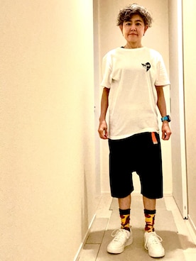 「アイテム（レッグウェア）」を使った、racchitokyoさん（レディース・150cm）の夏コーディネート