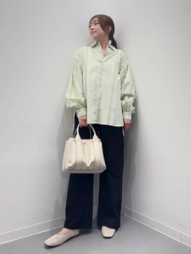 「イエベ春」｜maikoさん（レディース・154cm）の春コーディネート