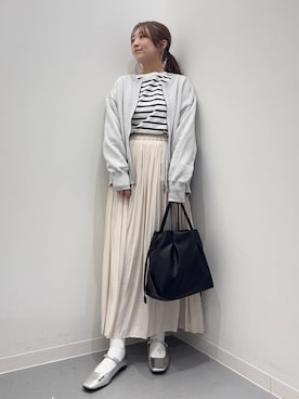 「154cm」｜maikoさん（レディース・154cm）の春コーディネート