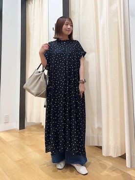 「アイテム（その他シューズ）」を使った、maikoさん（レディース・154cm）の夏コーディネート