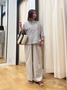 「URBAN RESEARCH Sonny Label（アーバンリサーチサニーレーベル）のアイテム」を使った、maikoさん（レディース・154cm）の夏コーディネート