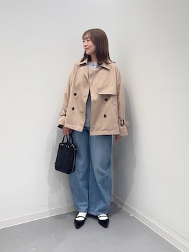 maikoさん（レディース・154cm）の冬コーディネート