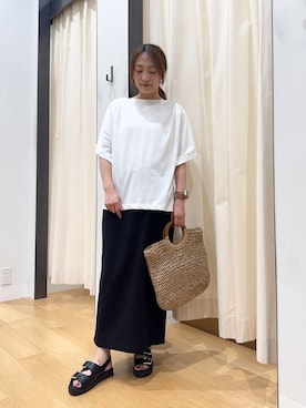 「154cm」｜maikoさん（レディース・154cm）の春コーディネート