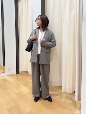 maikoさん（レディース・154cm）の冬コーディネート