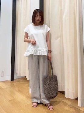 「154cm」｜maikoさん（レディース・154cm）の夏コーディネート