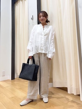 「154cm」｜maikoさん（レディース・154cm）の春コーディネート