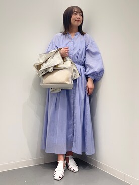 「URBAN RESEARCH Sonny Label（アーバンリサーチサニーレーベル）のアイテム（マウンテンパーカー）」を使った、maikoさん（レディース・154cm）の春コーディネート