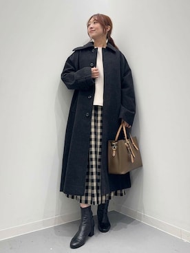 maikoさん（レディース・154cm）の冬コーディネート