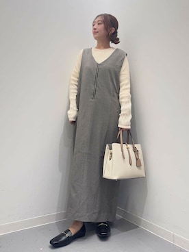 maikoさん（レディース・154cm）の冬コーディネート